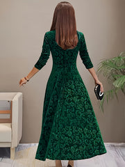 Marlene | Samtkleid Damen elegant & stylisch für Urlaub