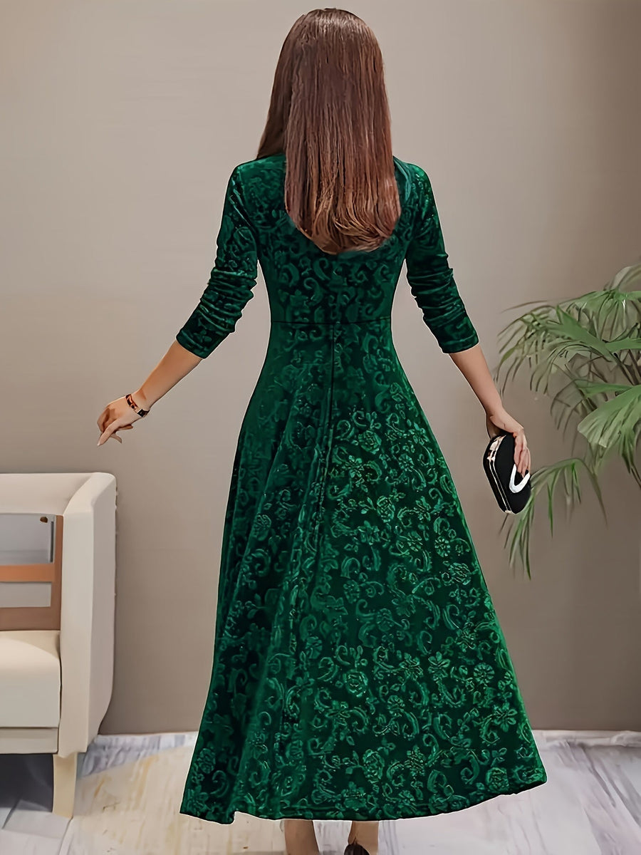 Marlene | Samtkleid Damen elegant & stylisch für Urlaub
