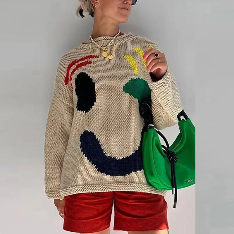 Beek – gemütlicher boho-pullover