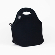 Avelena | Built Gourmet Getaway Soft Neopren Lunch Tote Bag - Leicht, Isoliert und Wiederverwendbar Schwarz Lb31-Blk