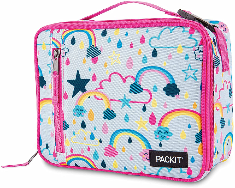 Avelena | Packit Freezable Classic Lunchbox, Rainbow Sky