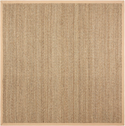 Avelena | Safavieh Natural Fiber Collection Nf115p Border Herringbone Seagrass Akzentteppich, 2'6" X 4', Grau