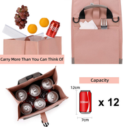 Avelena | Sunny Bird Isolierte Lunchbox Pink Lunch Tasche Kleine Kühlbox Für Frauen, Mädchen, Erwachsene Und Teenager (Pink)