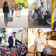 Avelena | Lokass Lunch Bag Isolierte Lunchbox Weitöffnende Lunch Tote Tasche Großer Getränkehalter Langlebiges Nylon Thermo Snacks Organizer Für Frauen Männer Erwachsene College Arbeit Picknick Reise Strand Angeln, Schwarz-Quadrat