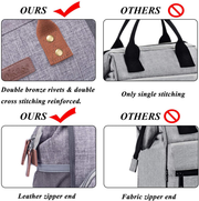 Avelena | Lokass Lunch Bag Isolierte Lunchbox Weitöffnende Lunch Tote Tasche Großer Getränkehalter Langlebiges Nylon Thermo Snacks Organizer Für Frauen Männer Erwachsene College Arbeit Picknick Reise Strand Angeln, Schwarz-Quadrat