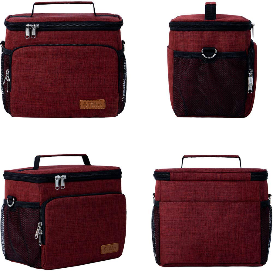 Avelena | Isolierte Lunchbox Für Frauen/Männer - Wiederverwendbare Lunchbox Für Büro Beruf Schule Picknick Strand - Auslaufsichere Kühltasche Gefrierbare Lunchbox Mit Verstellbarem Schultergurt Für Kinder/Erwachsene - Romantisch