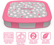 Avelena | Bentgo Kids Prints Auslaufsicher, 5-Fächer Bento-Stil Kinder-Mittagessenbox - Ideale Portionsgrößen für Kinder von 3 bis 7 Jahren - BPA-frei, Spülmaschinenfest, Lebensmittelecht, Materialien - 2021 Kollektion (U-Boot)