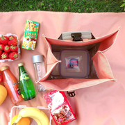 Avelena | Sunny Bird Isolierte Lunchbox Pink Lunch Tasche Kleine Kühlbox Für Frauen, Mädchen, Erwachsene Und Teenager (Pink)