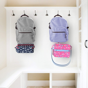Avelena | Bentgo Kids Prints Lunch Bag - Doppelisoliert, langlebig, wasserabweisender Stoff mit internen und externen Reißverschlusstaschen und externem Flaschenhalter - Ideal für Kinder jeden Alters (Cars)