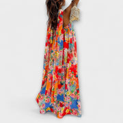 Harlow Off-Shoulder Floral Maxi Dress