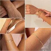 Isabella Vernetta Gold Bracelet Set