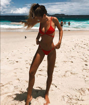 Riley | Klassischer verstellbarer Push-up-Bikini