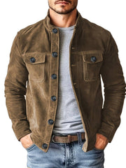 Neeman - Lässige Langarm Jacke Mit Tasche
