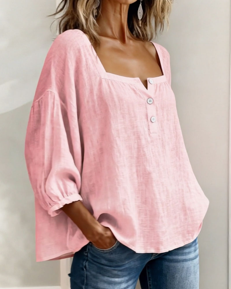 Karla | Stilvolle Damenbluse im Casual Look