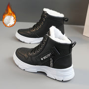 Coline | Gefütterte Plateausohle Schneestiefel