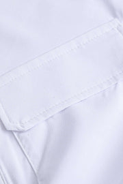 Janice | Stylisches Kurzarm Crop Shirt mit kragen