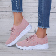 Atmungsaktive Damen-Turnschuhe aus Stoff mit sportlicher Sohle - Eloísa