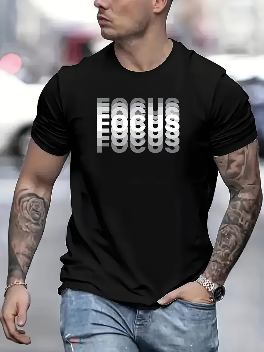 Focus – Stylisches T-Hemd Mit Effekt Gestaltung