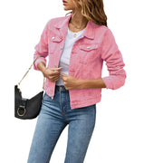 Damen Jeansjacke | Mit Knöpfen