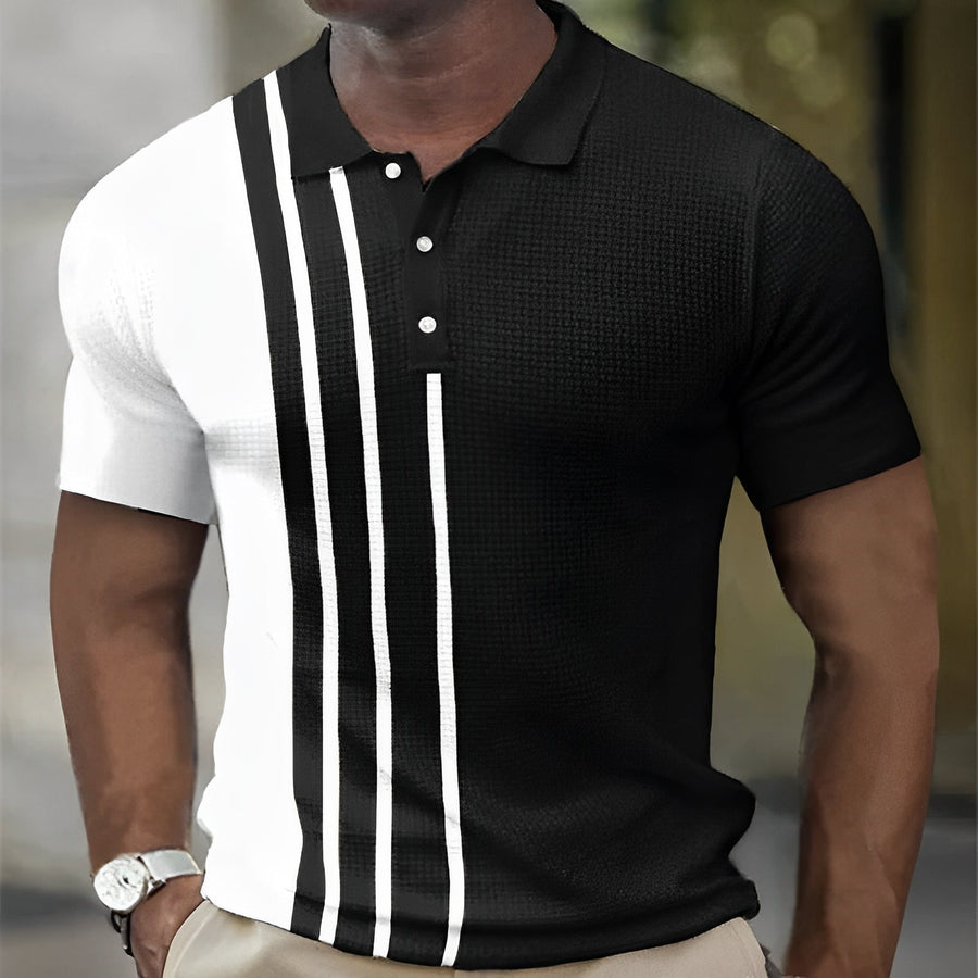 Gregory - Polo Hemd Mit Stylischen Streifen
