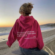 Liebevolle Botschaft Pullover für die kalte Jahreszeit