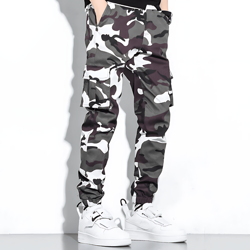 Paul | Camo Cargo Hose Herren in stilvoller Ausführung