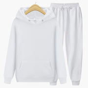 Herren Jogginganzug mit Kapuzenpullover und Bündchenhose