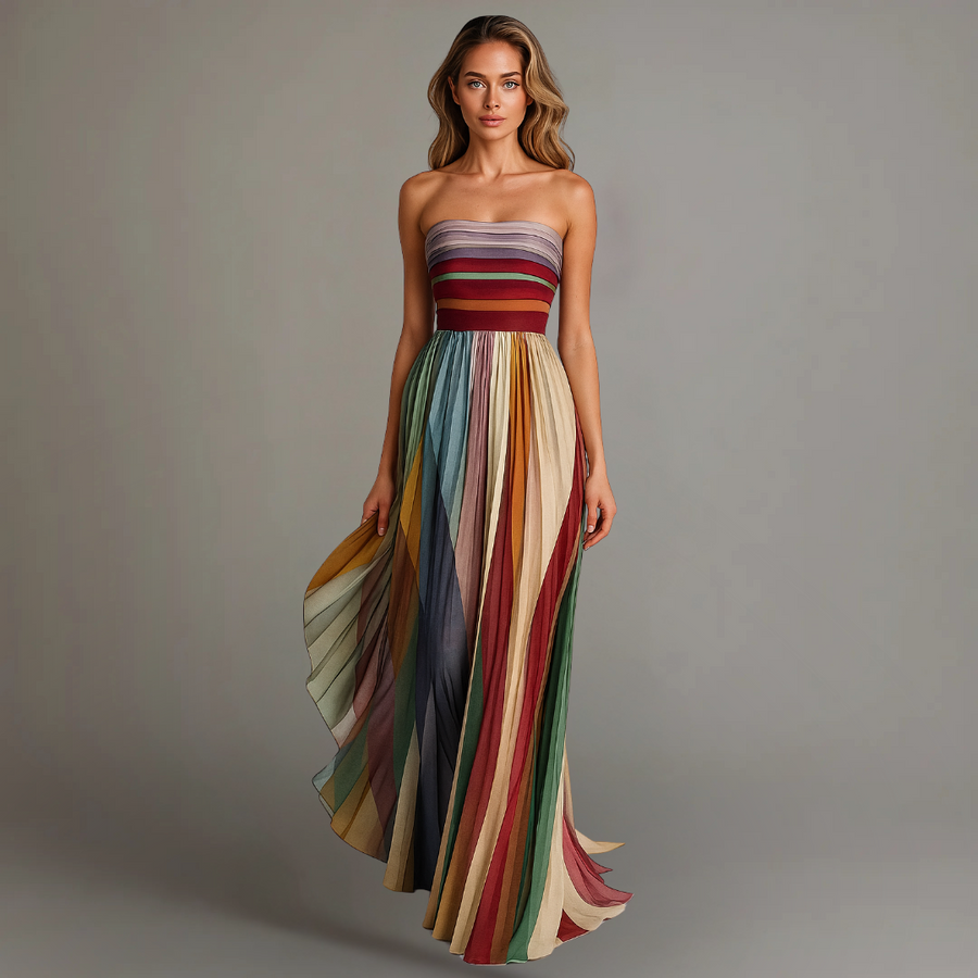 Patricia | Lässiges langes Kleid