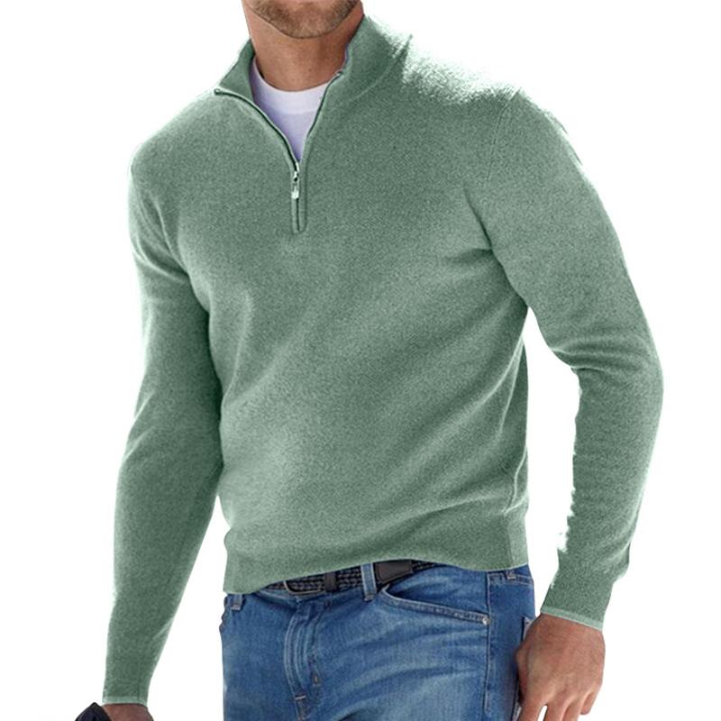 Erik | Premium-Pullover mit Reißverschluss