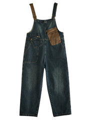 BERNADETTE - SCHLABBER-JUMPSUIT AUS DENIM