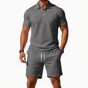 Aldrin - Trendiges Polo- und Short-Set für Männer