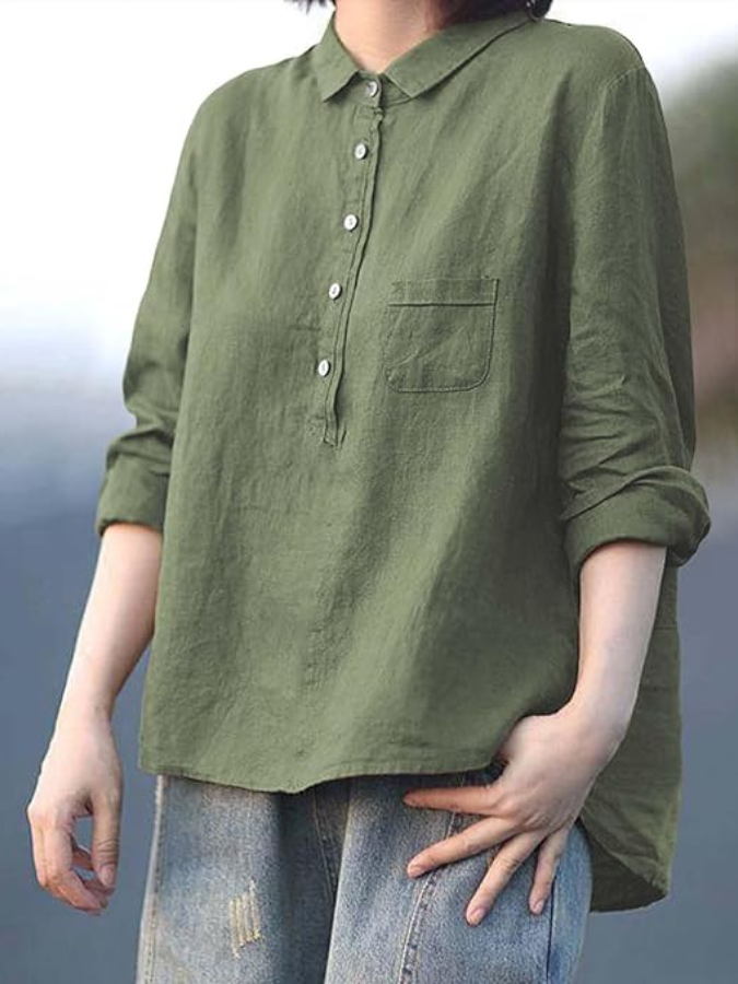 Alice Französische Vintage-Bluse Damen | Elegant & Bequem