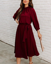 Elegantes Halbärmeliges Cocktailkleid für Frauen