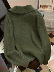 Amy – Lässiger Langarm Pullover