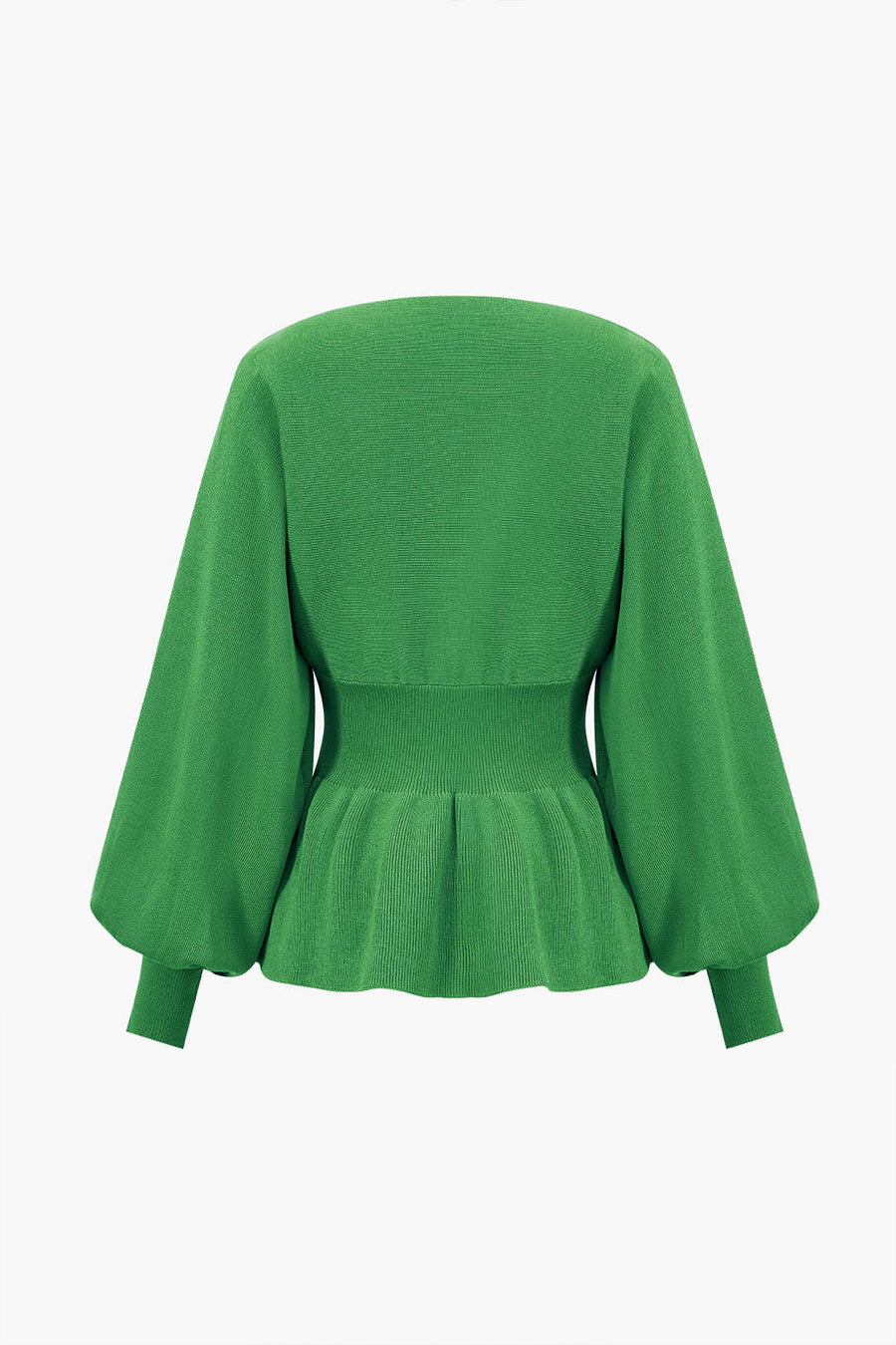 Amelie | Elegantes Strick-Set mit Peplum-Top & Bleistiftrock