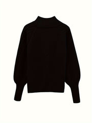 Tinsley – Lässiger Langarm Strickpullover