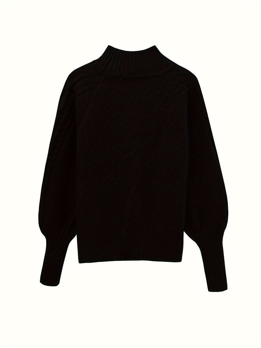 Tinsley – Lässiger Langarm Strickpullover