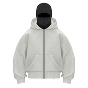 Taylor | Balaclava Hoodie mit Reißverschluss