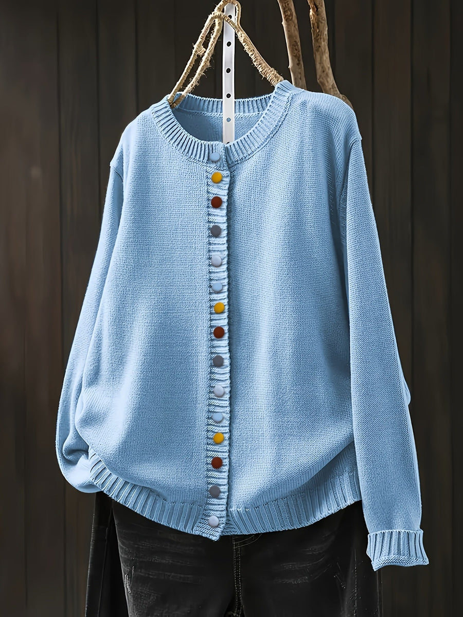 Karita™ | Klassische Strickjacke