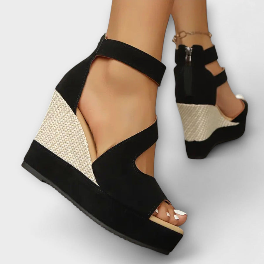 Valencia - Komfort Orthopädische Keil-Sandalen
