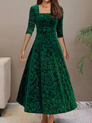 Marlene | Samtkleid Damen elegant & stylisch für Urlaub