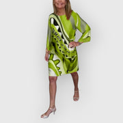 ESTELLE | ELEGANTES besticktes MIDI-KLEID
