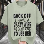 Crazy – Bequemes T-Hemd