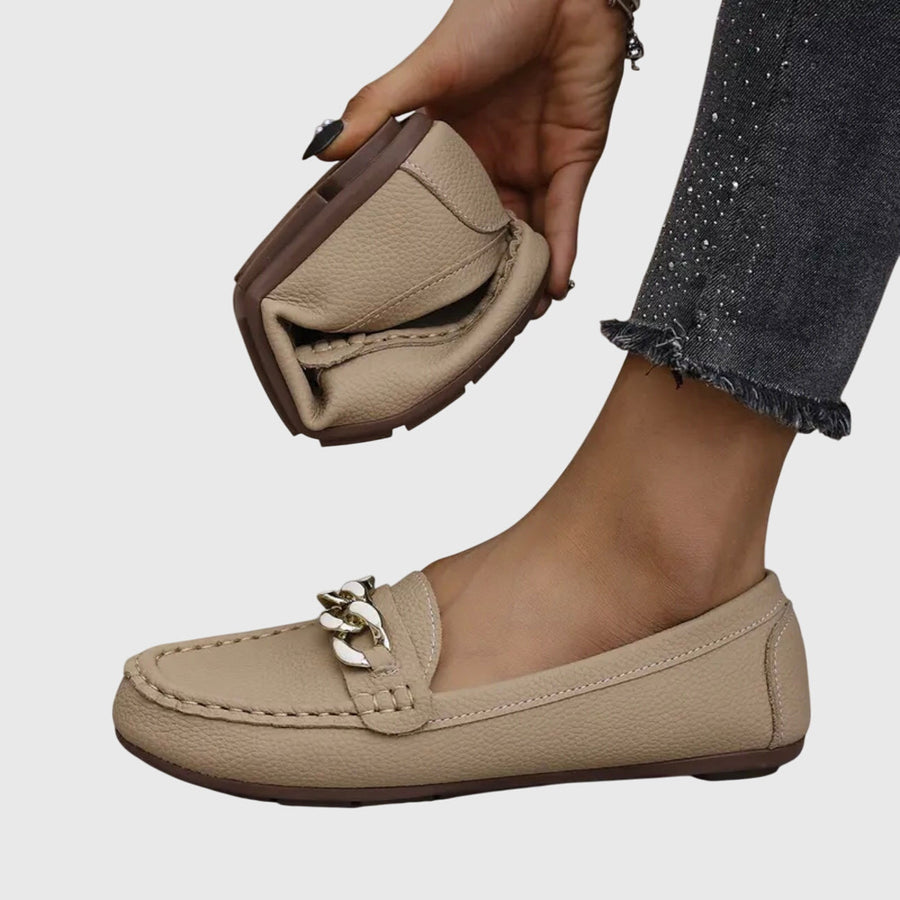 Orthopädische Slipper für Damen mit Kette
