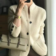 Eleganter Kaschmir-Rollkragenpullover für Damen - Perfekt für Herbst und Winter in zeitlosem Stil