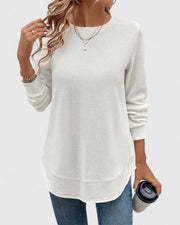 Arvenne Top mit Seitenschlitz | Übergangsjacke für Damen