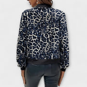 Clara | Stylische Damenjacke im Leo-Design