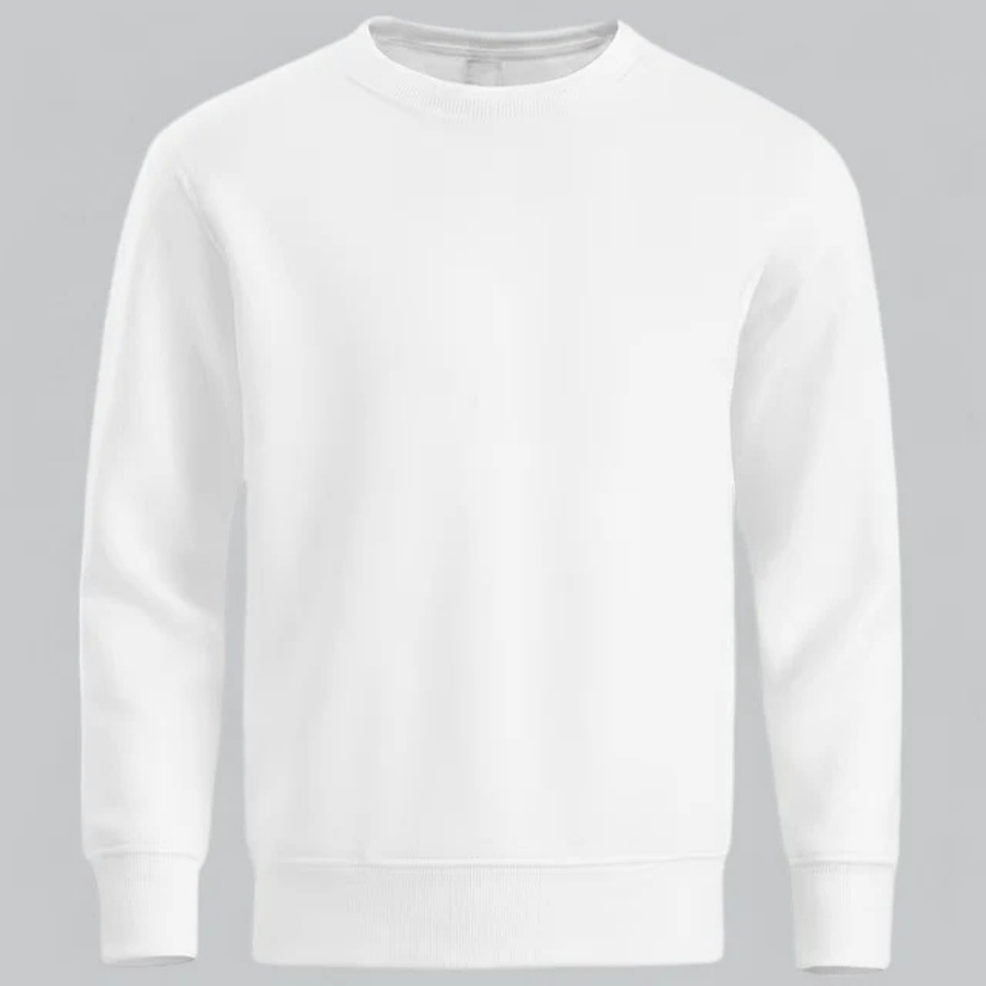 Herren Rundhals-Sweatshirt Mit Langen Ärmeln | Lässig