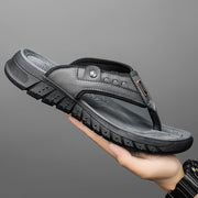 Herrensandalen mit rutschfester Sohle im sportlichen Stil - Óscar