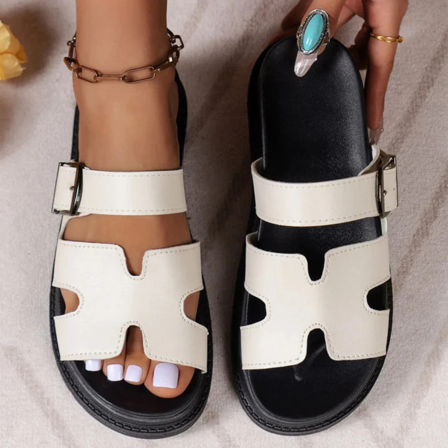 Vanna Orthopädische Sandalen mit elegantem Design | Weiß